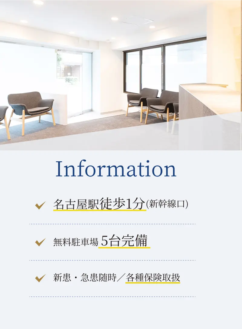 名古屋駅新幹線口の徒歩1分